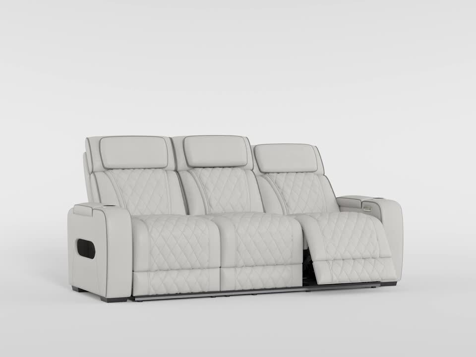 Lazzara Clumber 84 in. W Pillow Top Arm Faux Leather