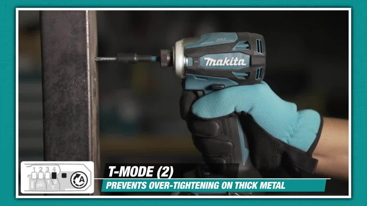 Visseuse à Percussion Makita XDT20Z 18V LXT - 4 Vitesses - 180Nm - Outil Nu