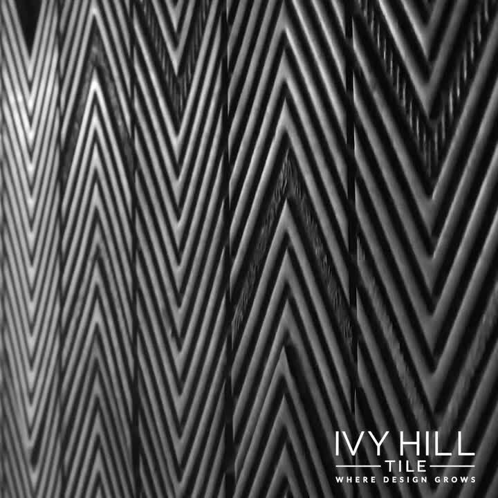 Ivy Hill Tile Blaze Echo White 11.41 in. x 11.61 in. Matte Resin