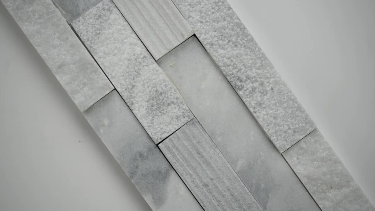 Best Seller MSI Alaska Gray Ledger Panel 6 in. x 24 in. Natural Marble Wall Tile (10 cases / 60 sq. ft. / pallet) Best Seller MSI Alaska Gray Ledger Panel 6 in. x 24 in. Natural Marble Wall Tile (10 cases / 60 sq. ft. / pallet)