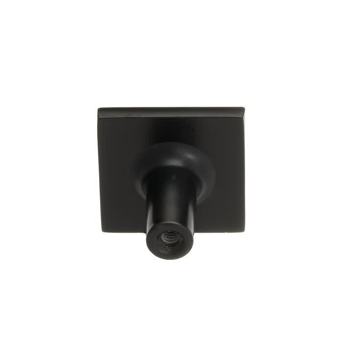 Extensity 1-1/8 in. L (29 mm) Matte Black Cabinet Drawer Knob Extensity 1-1/8 in. L (29 mm) Matte Black Cabinet Drawer Knob