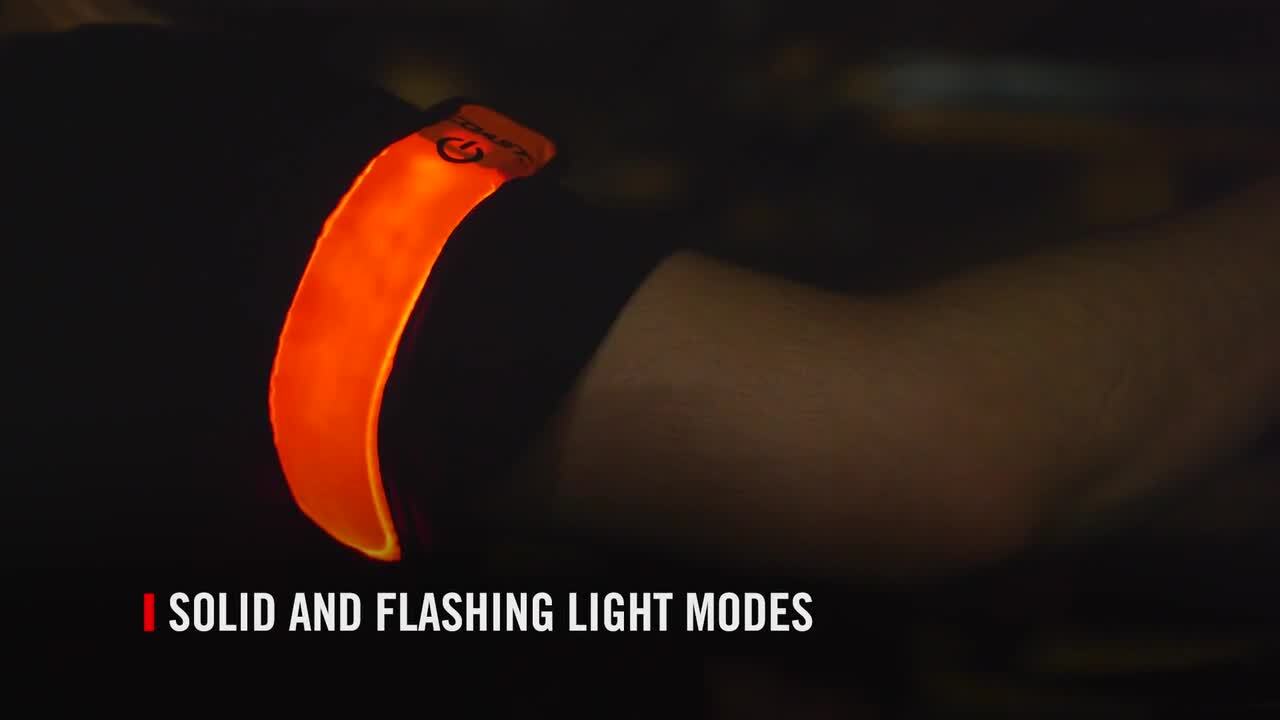 Hi Vis Arm/Leg Bands with LED Lights