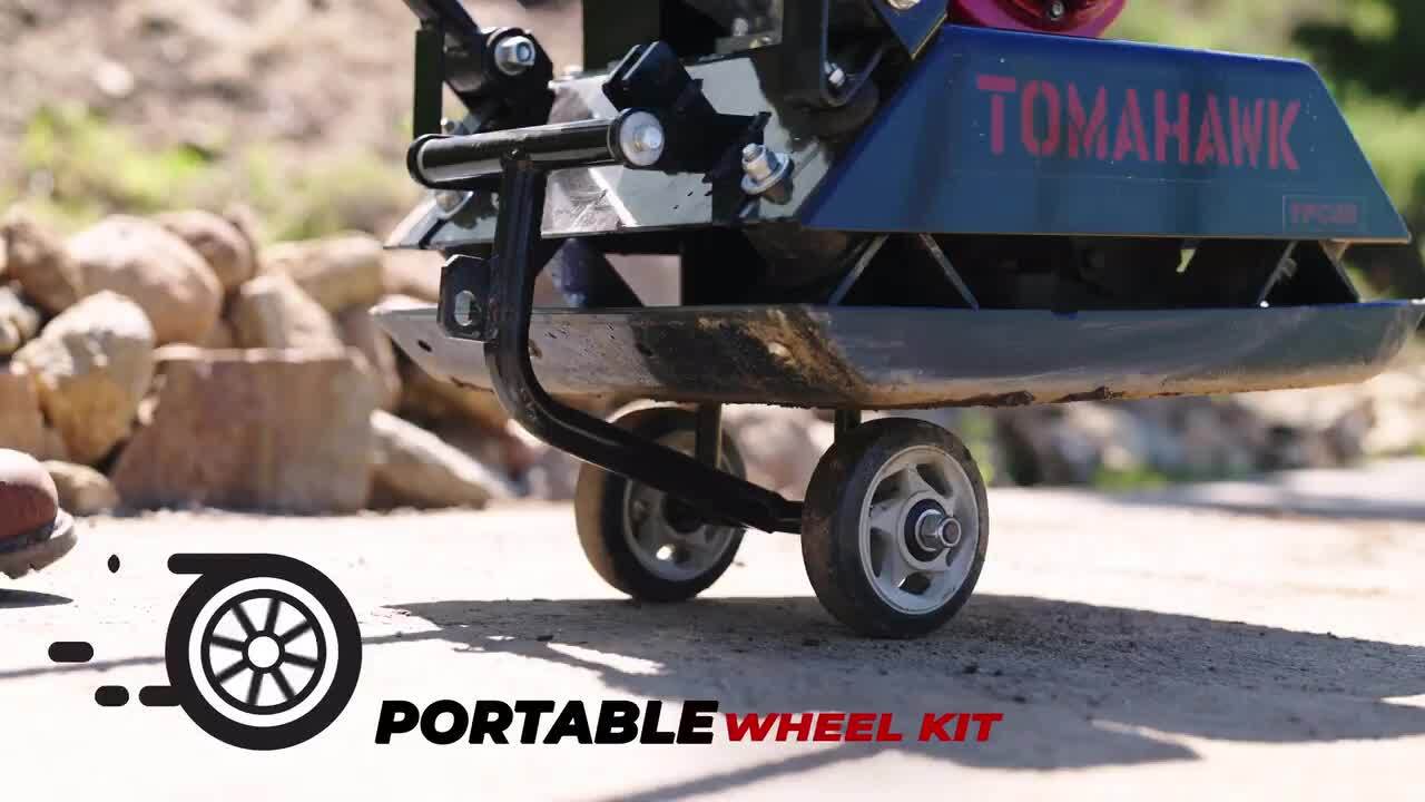 Tomahawk Power 5.5 HP Honda Powered Gas Plate Compactor for