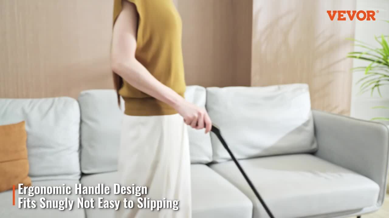 Carpet Sweeper, 7.87 In Sweeping , Floor Sweeper Manual Non Electric 300 Ml Dustbin Capacity Comb Home Office Rugs Hardwood Surfaces Wood Floors Laminate C