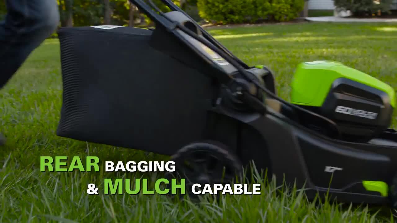 Greenworks 17 2024 cordless lawn mower