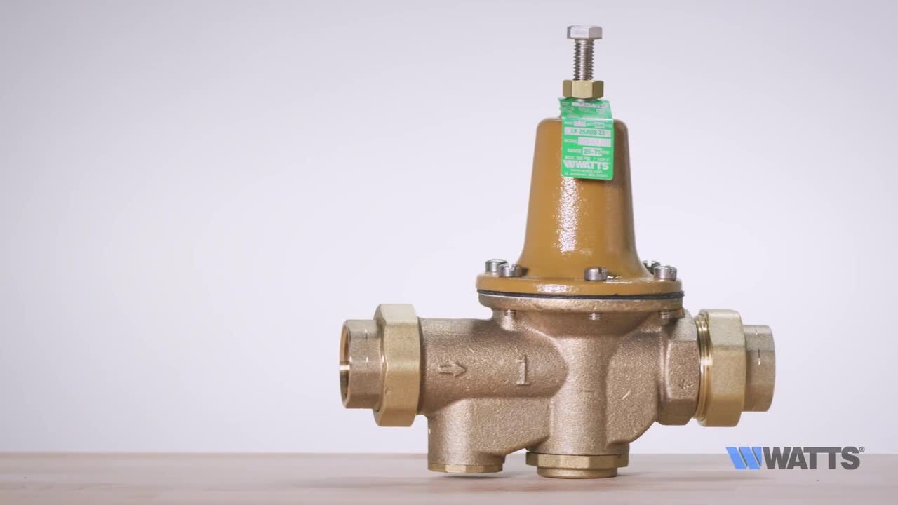 Watts LFN45B Copper 3/4-in Mnpt Pressure Reducing Valve in the Pressure  Relief Valves & Regulators department at