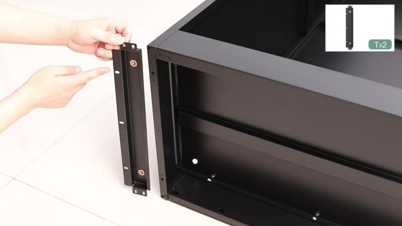 Amazon.com: BESFUR Metal Cabinet with 5 Adjustable Shelves