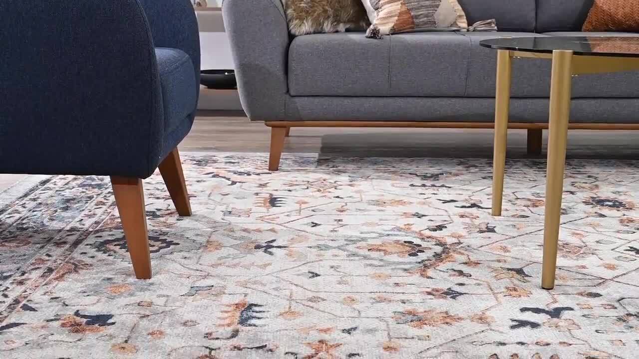 Fingerhut - Tayse Rugs Eco Giovanna Transitional Indoor/Outdoor 2