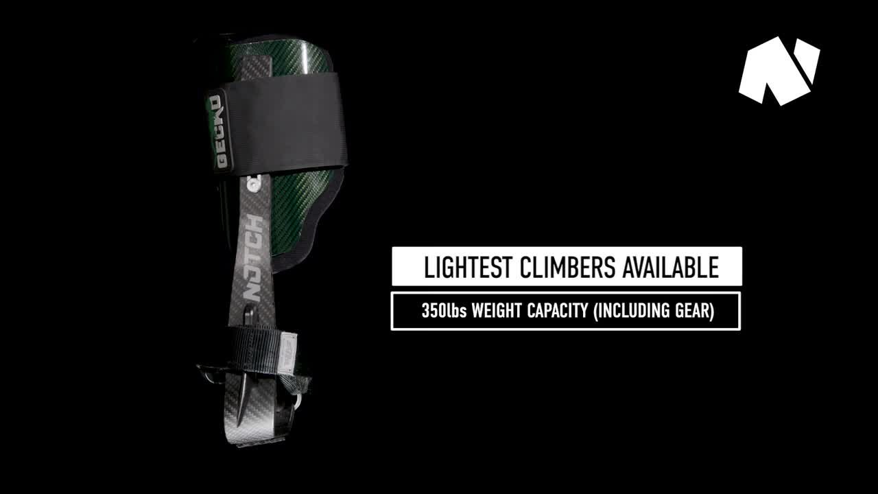 Notch 19.6 in. Carbon Fiber 2.0 Climbers Tree Gaffs 52142T - The