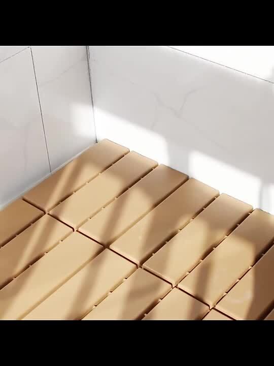 Sudzendf 1 ft. x 1 ft. Outdoor Square Waterproof Deck Tile in Gray, All Weather Use ( 44 Per Case)