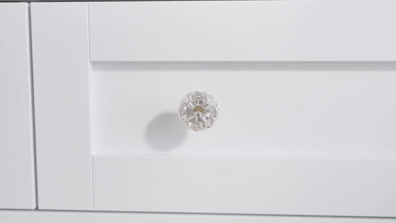 【楽天カード分割】 FUFU&GAGA White Chest Retractable W in. 82.7 8-Drawer Wood シャツ/ブラウス(長袖/七分)