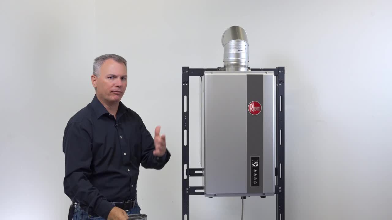 Rheem IKONIC RTGH-SR11i 199,000 BTU Tankless Water Heater with Recirculation Pump - Thumbnail 2