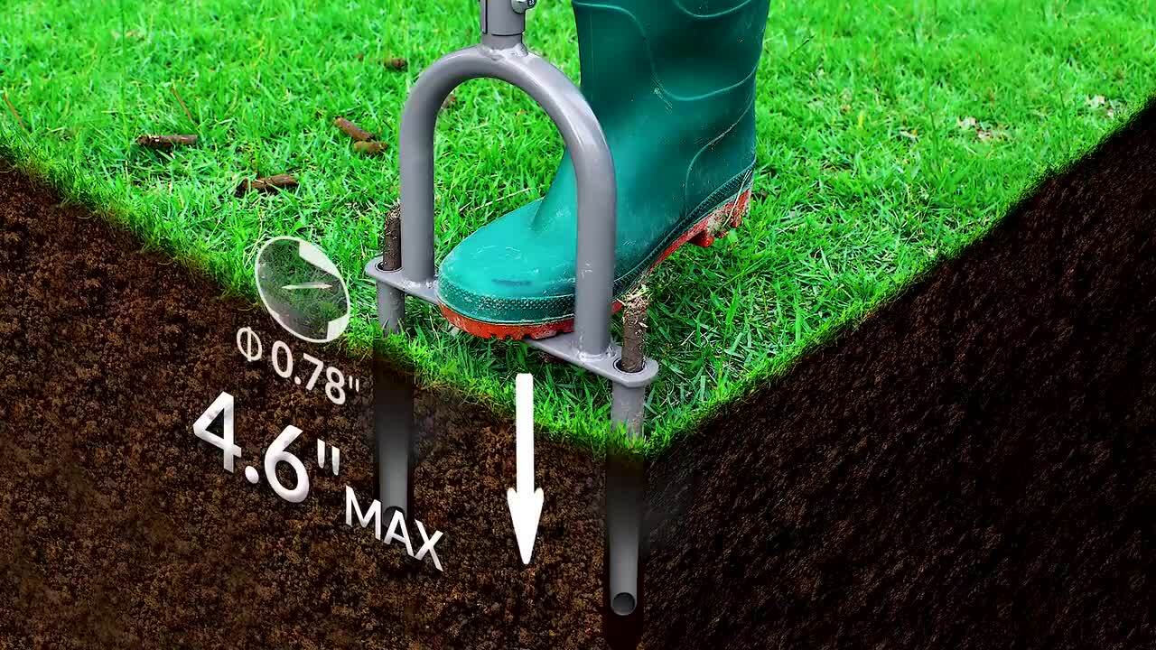 Reviews for Gardenised Lawn and Garden Aerator Spike Shoe