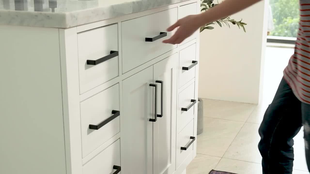 ARIEL Hepburn 42 in. Freestanding Bathroom Vanity Cabinet without