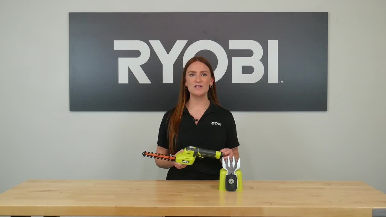RYOBI USB Lithium Shear Shrubber Kit with 2.0 Ah USB Lithium