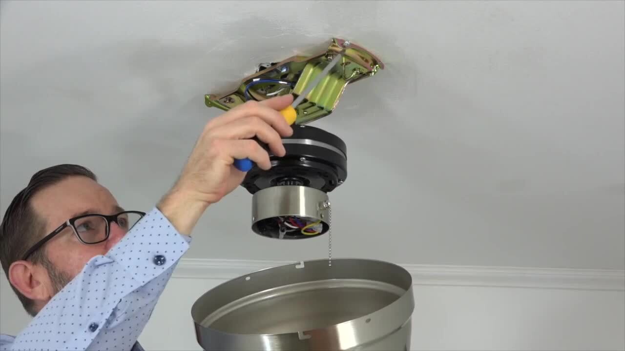 Have a question about Hampton Bay Sidlow 52 in. Indoor LED Brushed