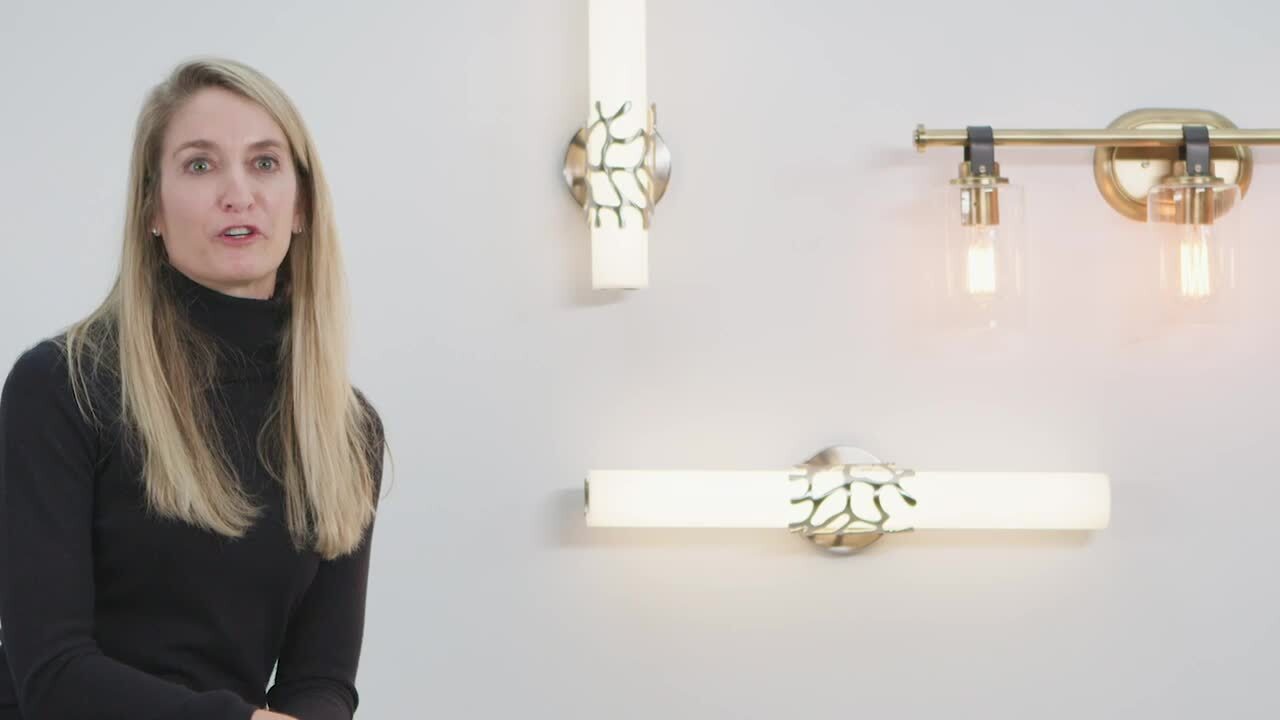 HINKLEY - Halstead 24.0 in. 3-Light Heritage Brass Vanity Light