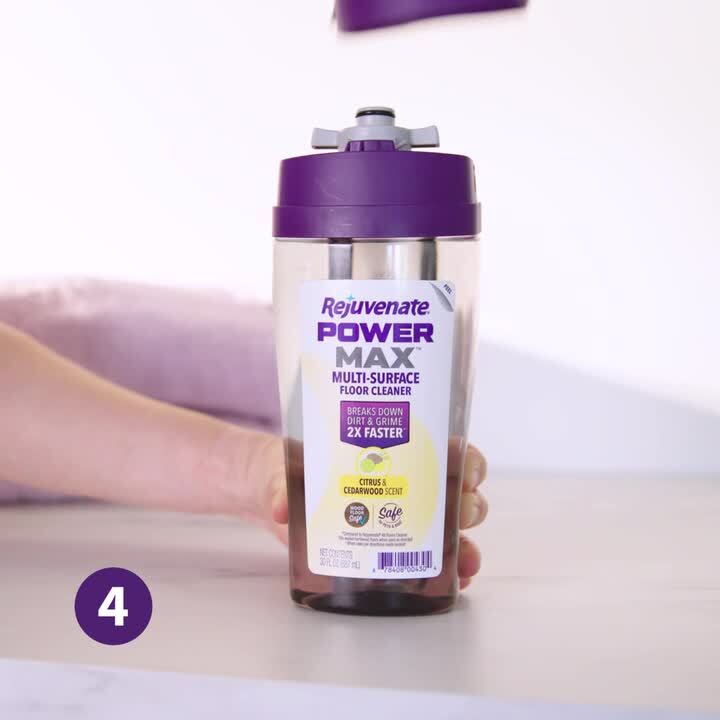 Rejuvenate PowerMax Multi-Surface Microfiber Spray Mop Kit HG