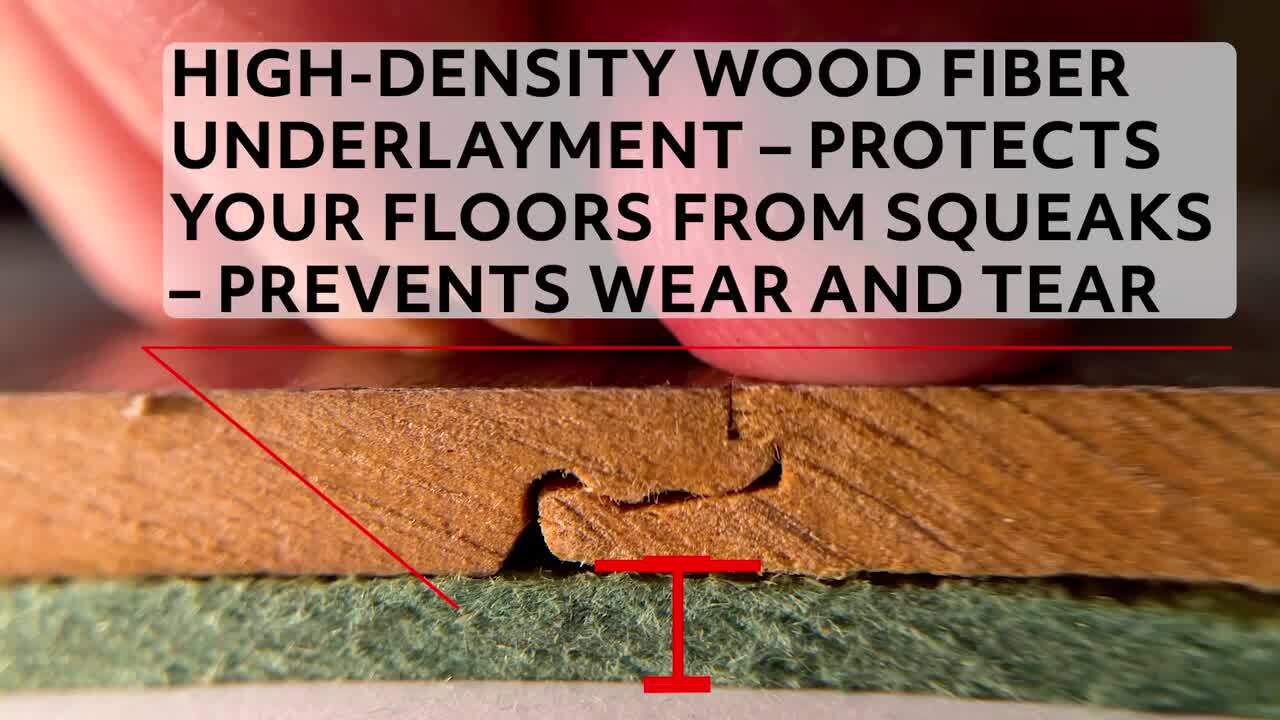 STEICO Natural acoustic wood fiber underlayment 180-sq ft Premium 6 mm Flooring Underlayment STEICO Natural acoustic wood fiber underlayment 180-sq ft Premium 6 mm Flooring Underlayment
