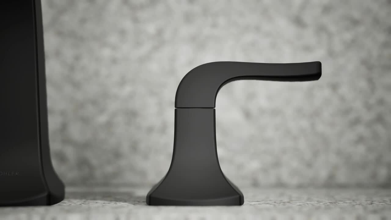 KOHLER Rubicon 8 in. Widespread Double Handle High Arc Bathroom
