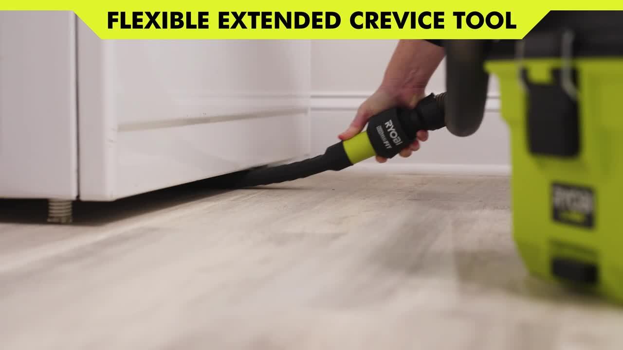 RYOBI UniversalFit Wet/Dry Vacuum Dust Brush Accessory Tool