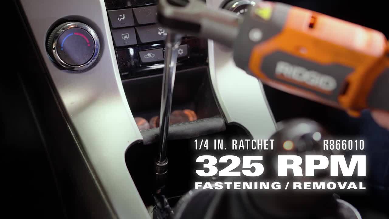 RIDGID 18V Brushless Cordless 1/2 in. Ratchet (Tool Only) and Protective Boot
