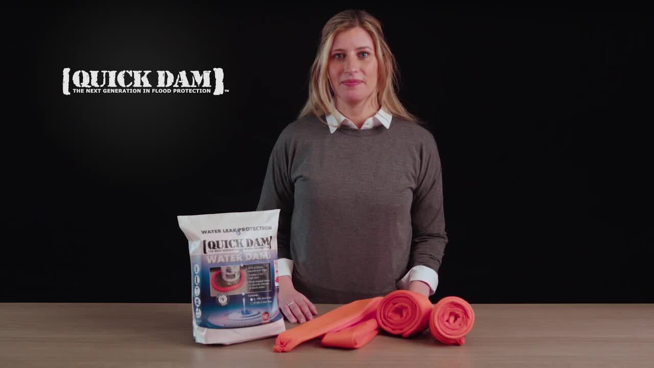 EENOUR ＆ ECOFLOW WAVE3用　防雨フード付ガラリキット Quick Dam Grab and Go Indoor Flood Protection Kit (Water Dams and