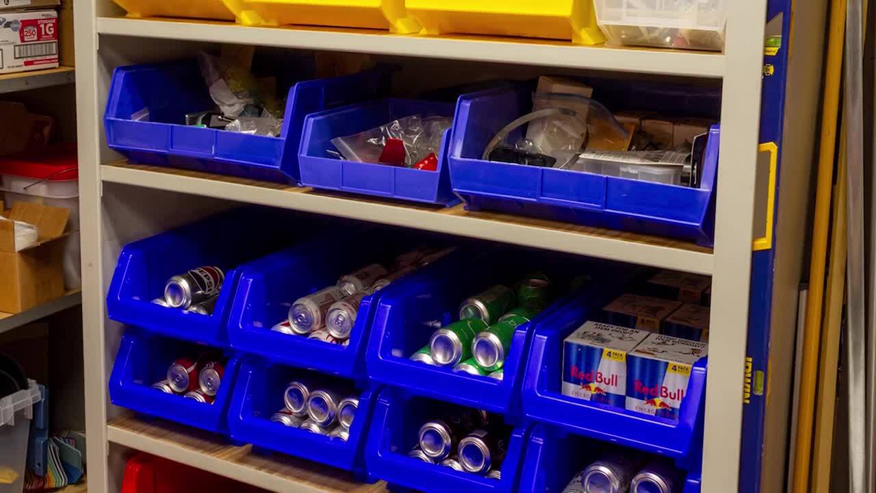 Akro-Mils Super-Size Stackable Plastic Storage Bin Tote/ Organizer