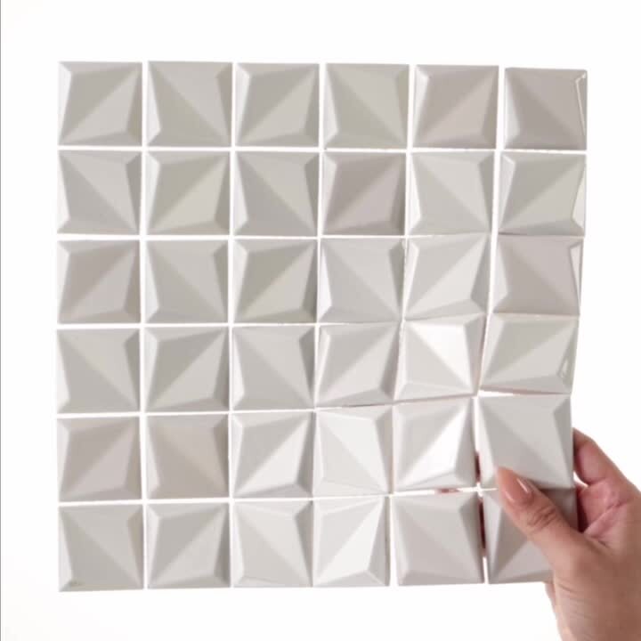 Daltile Artefino Vintage Pearl 12 in. x 12 in. Glossy Porcelain