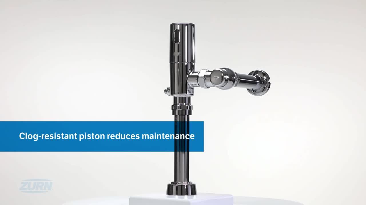 Zurn EcoVantage ZTR Exposed Sensor Piston Water Closet Flush Valve