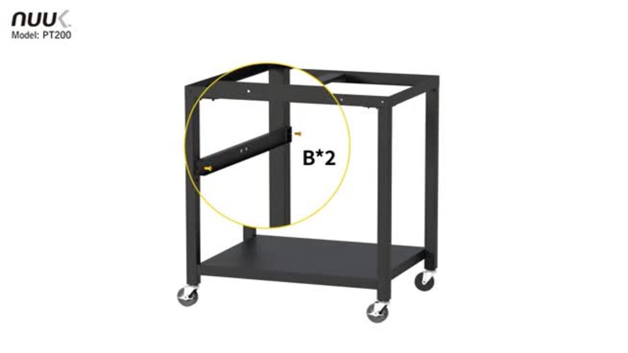 30 in. Solid Steel Outdoor Pizza Oven Table Stand