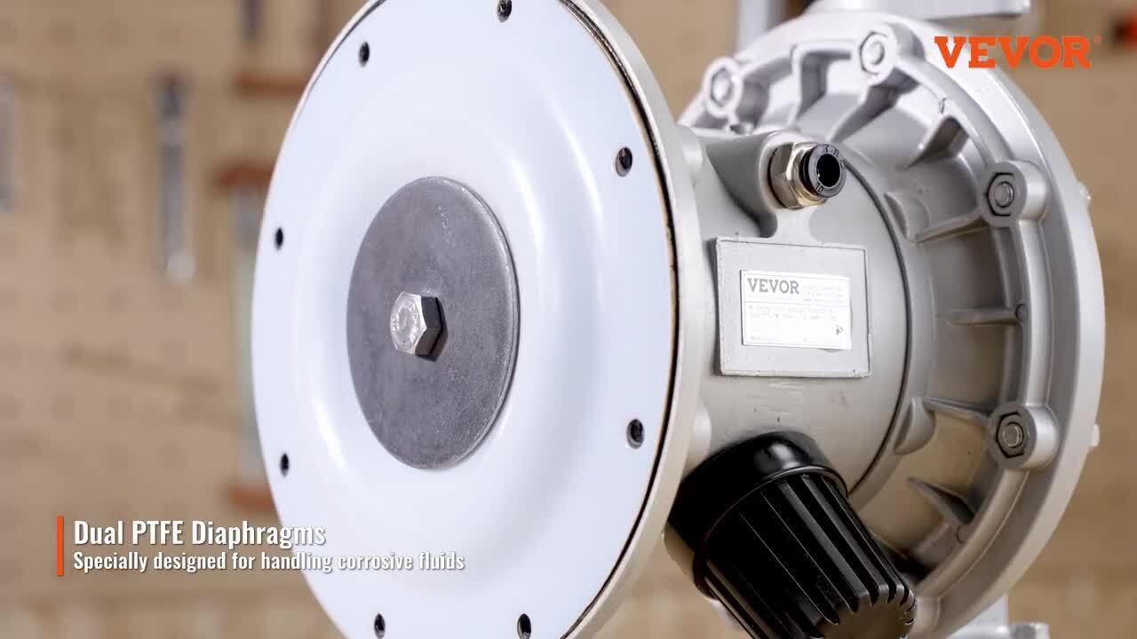Air Operated Double Diaphragm Pump 1 Inch Inlet/Outlet