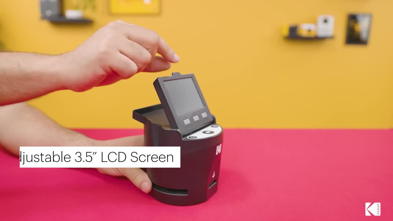 Kodak Portable Film & Slide Photo Scanner with 7 in. LCD