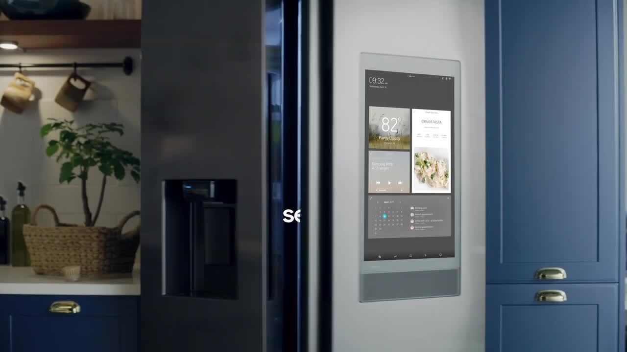 Samsung 36 in. 26.7 cu. ft. Standard Depth Smart Side by Side