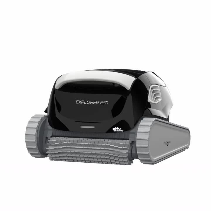 Dolphin Explorer E30 Robotic Vacuum Pool Vacuum with Wi-Fi Control