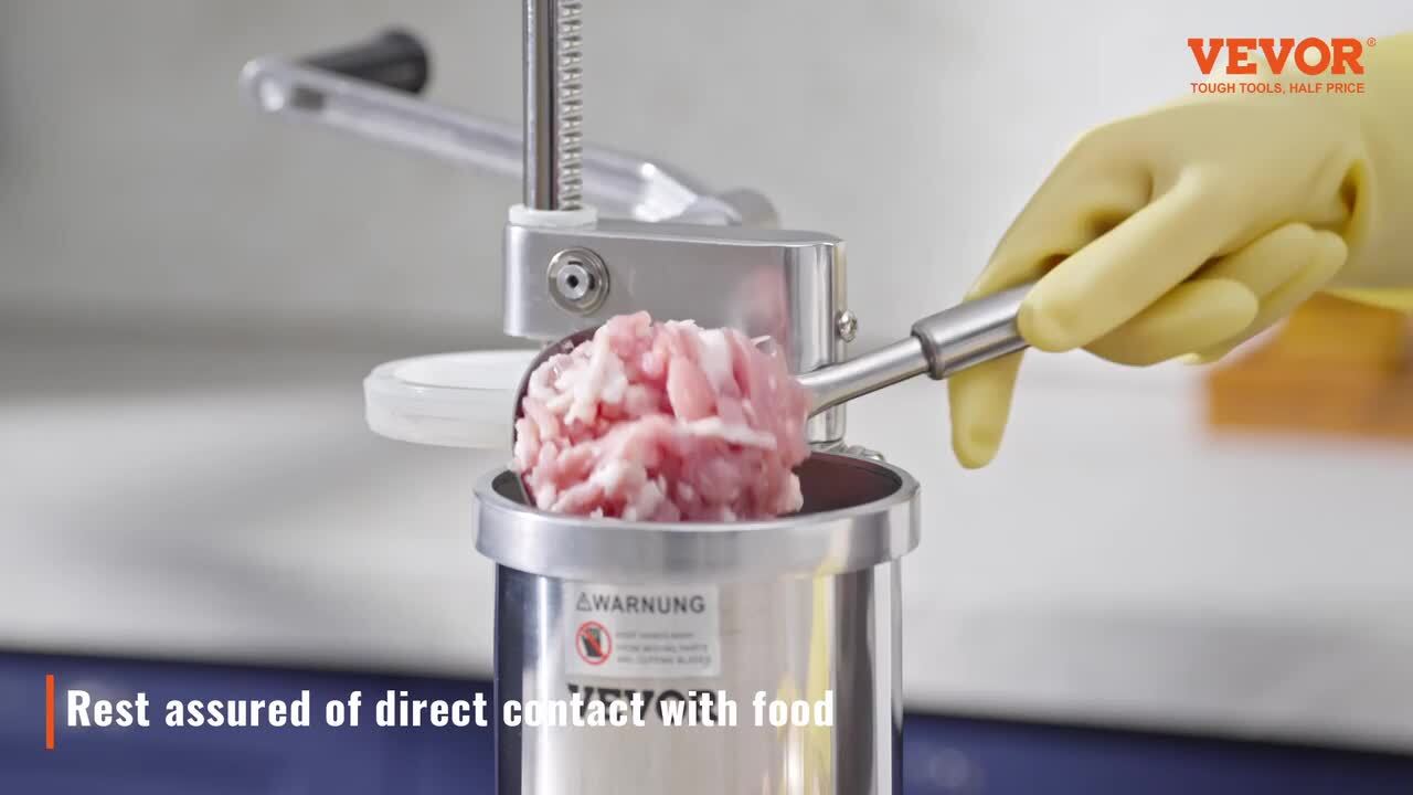 MG-650 1200W Meat Grinder with Sausage and Kibbe Attachments