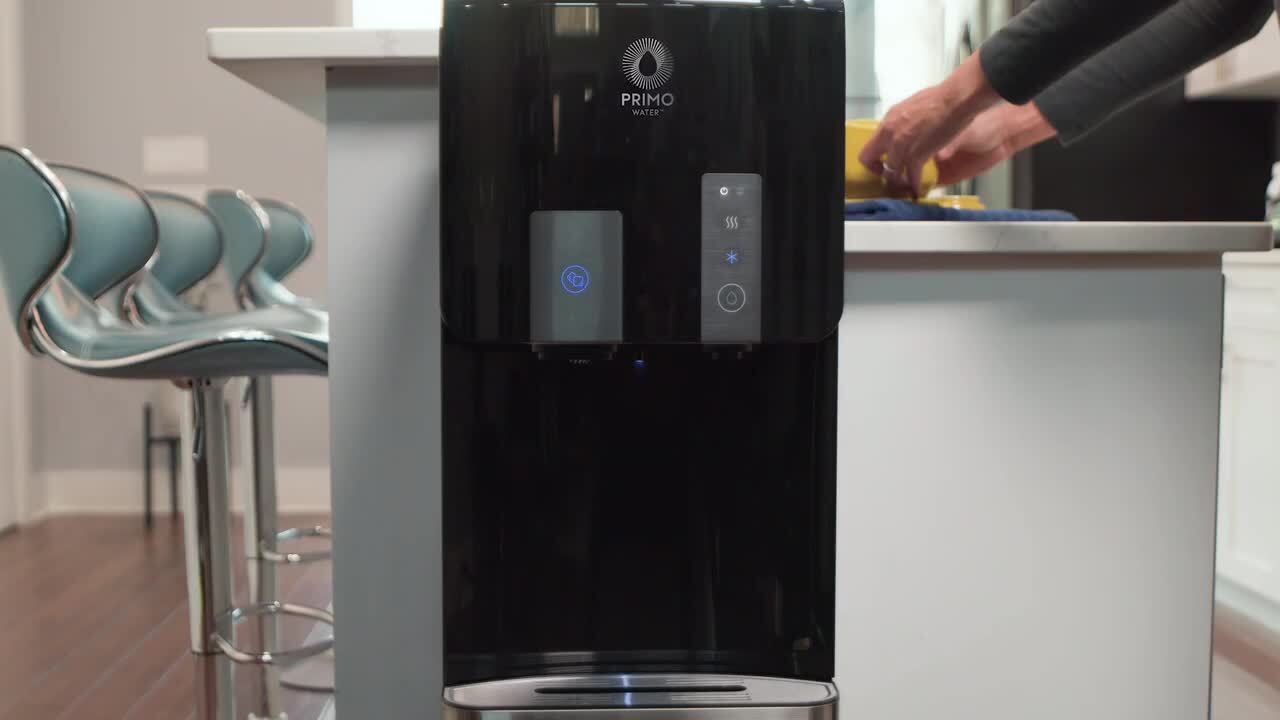Primo Stainless Steel Water Dispenser with Single Ice Maker 601363