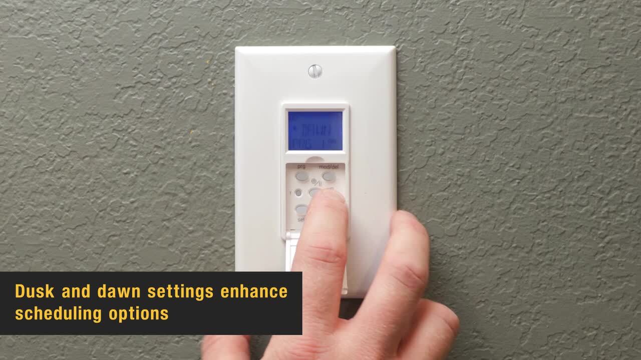 How to Use a Digital Timer Switch for Lights