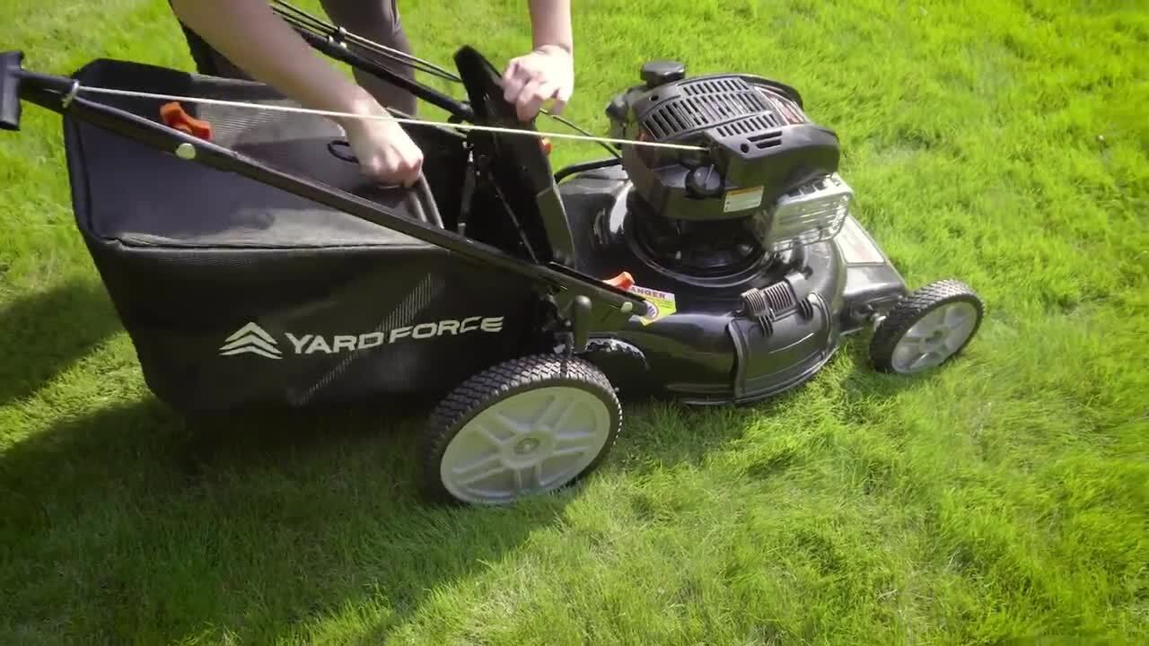 YARD FORCE 21 in. EX625 Briggs and Stratton Just Check and Add