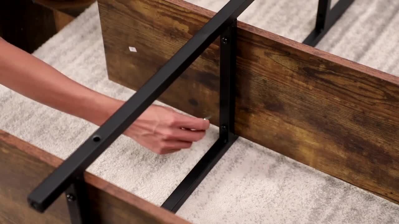 aisword 70.9 in. 5 Tier Bookcase Home Office Open Bookshelf