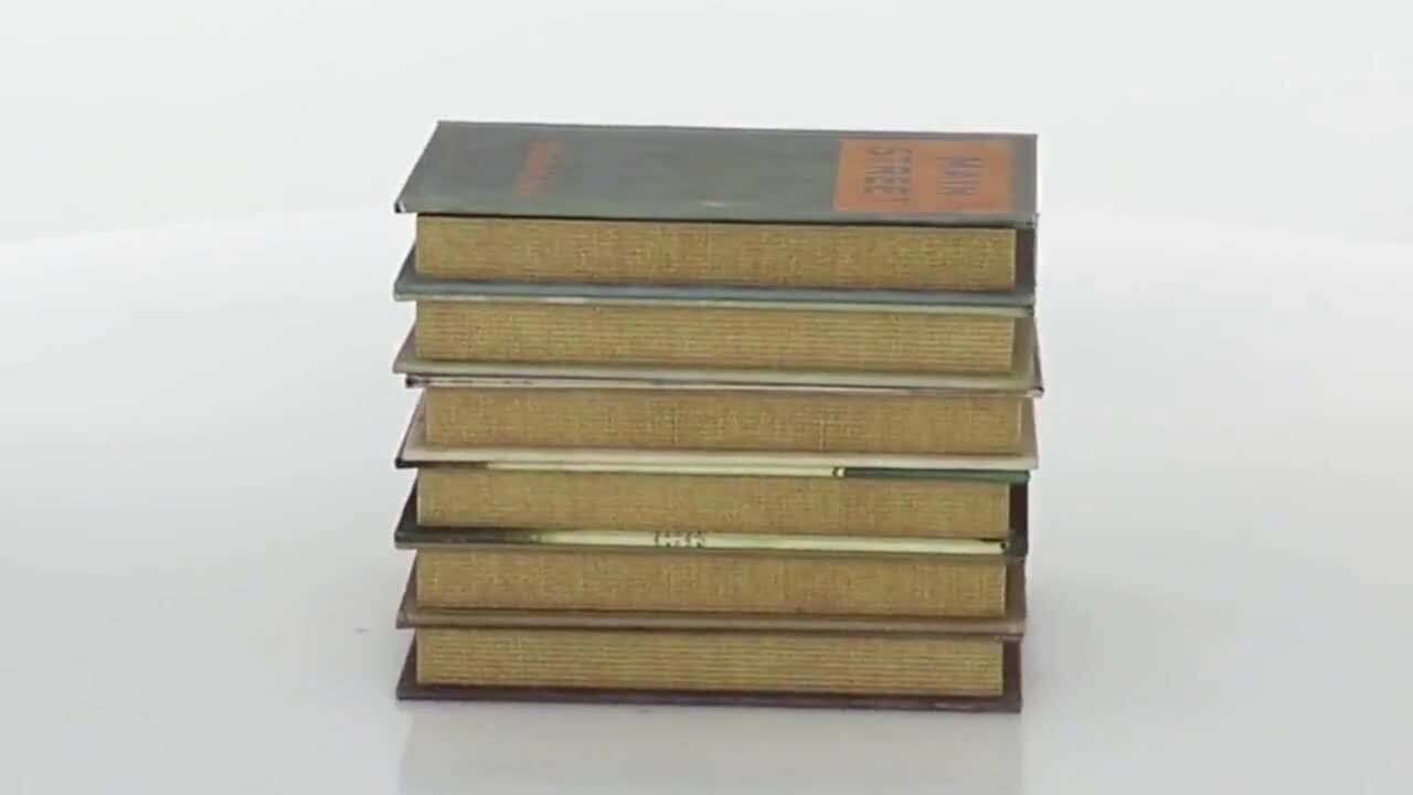 Luxury Brand Decorative Books Openable Fake Book Box Storage Box