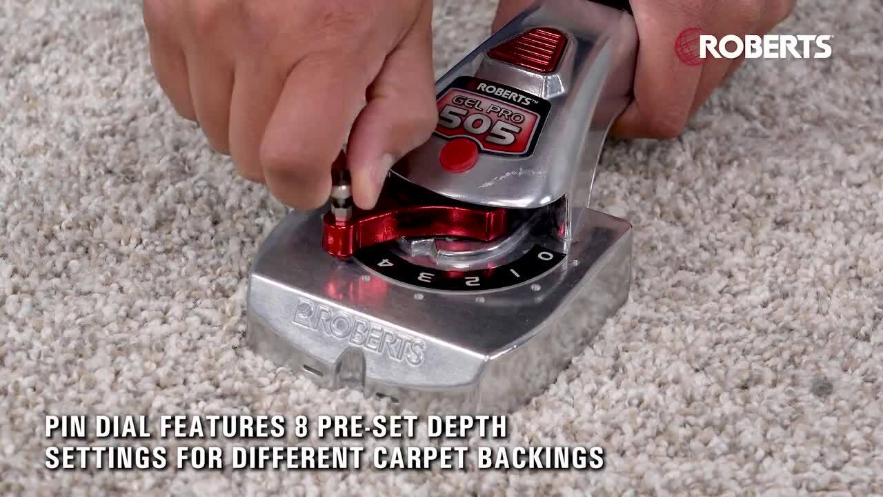 Crain 505 Standard Knee Kicker Strecher Carpet Fitting Power Rods Blue USA