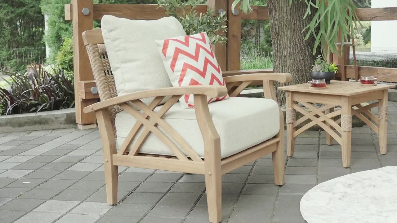 Cambridge Casual Cambridge Casual Carmel Natural Teak Outdoor