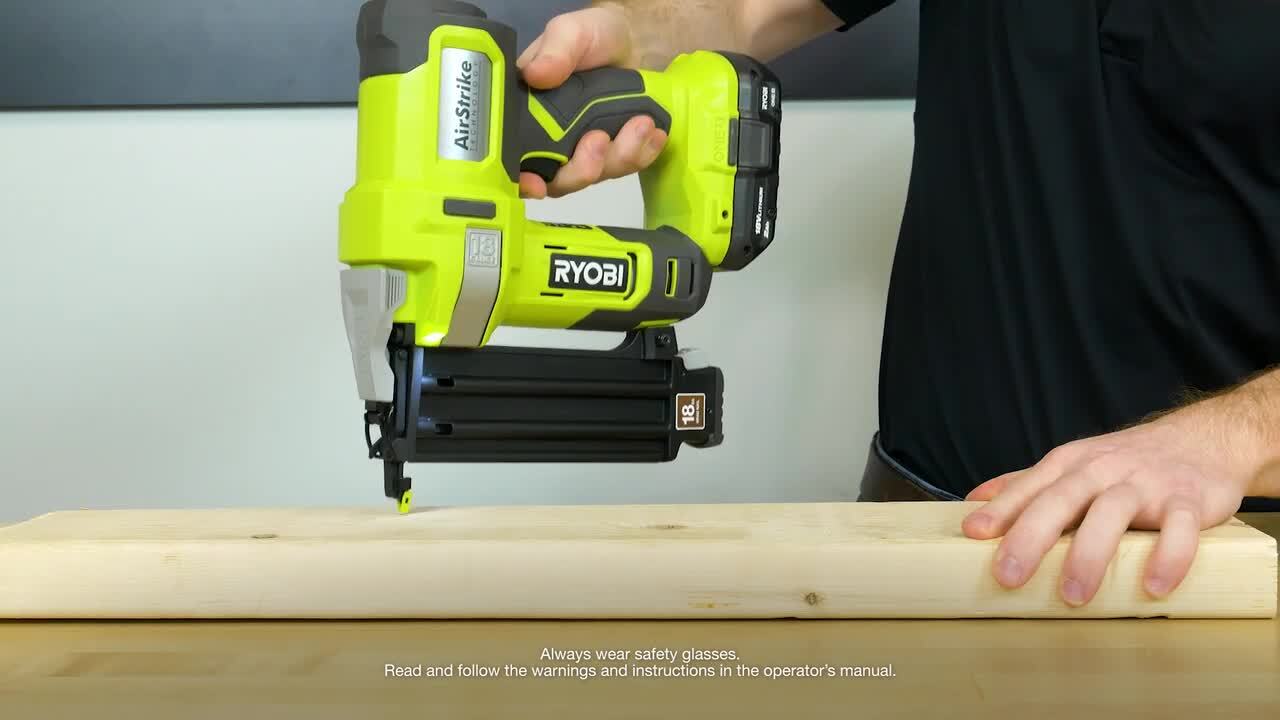 Ryobi 磯濤 15号 RYOBI ONE+ HP 18V Brushless Cordless 15-Gauge 34° Angled Finish