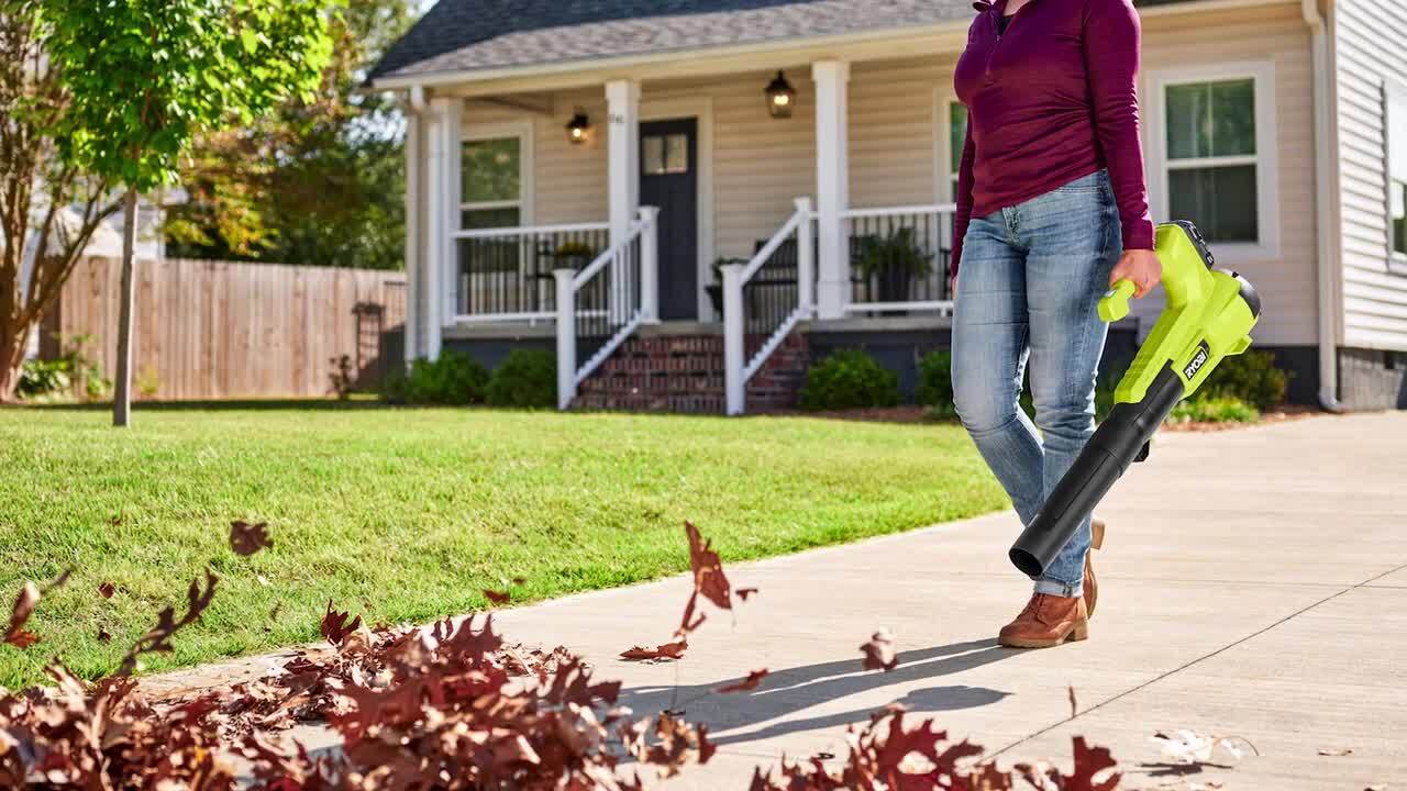 Ryobi one+ leaf online blower