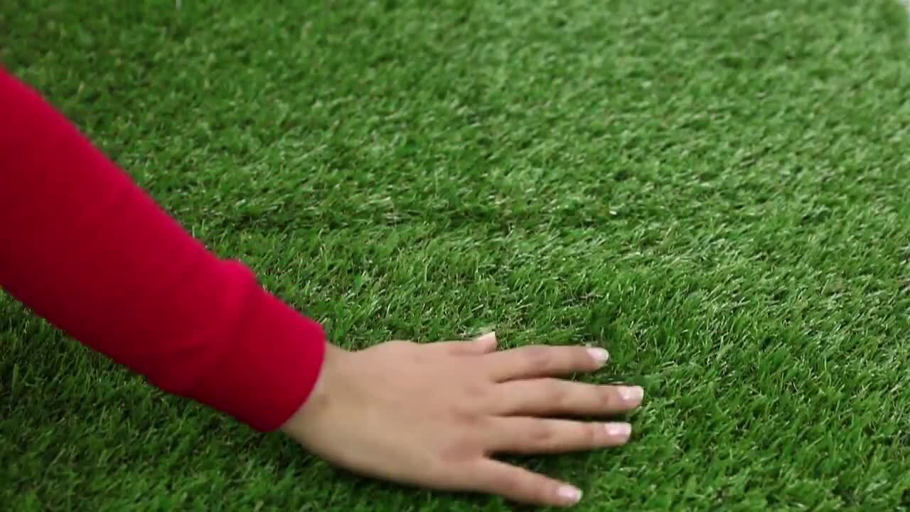1 ft. x 1 ft. Artificial Grass Interlocking Tiles (9-Pack) (9 sq. ft.)