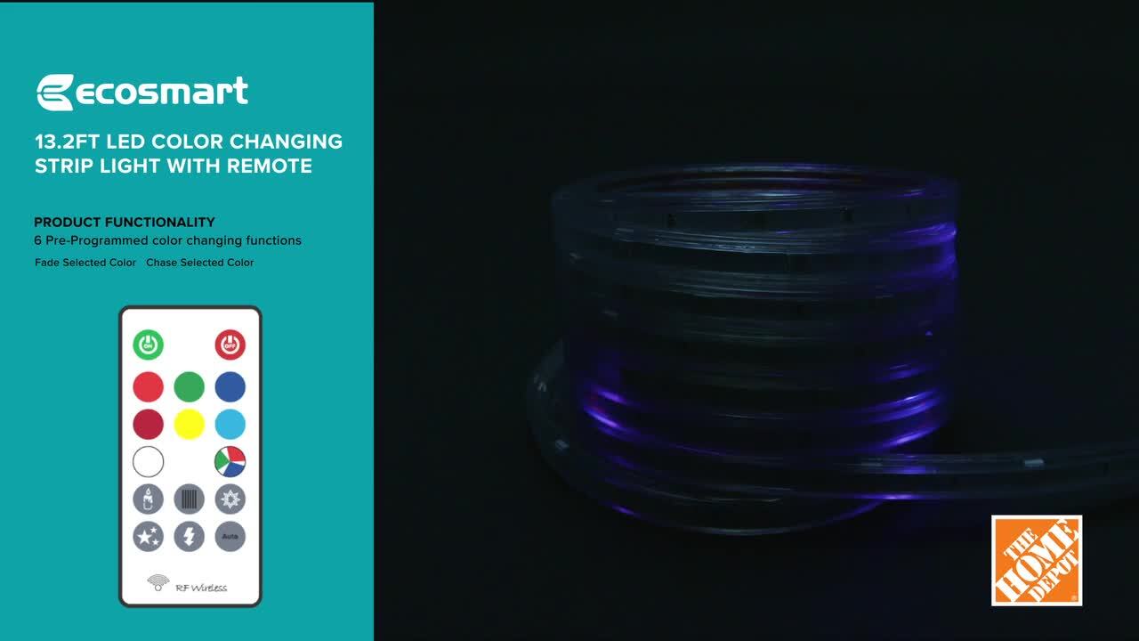 led color changing tape light with remote