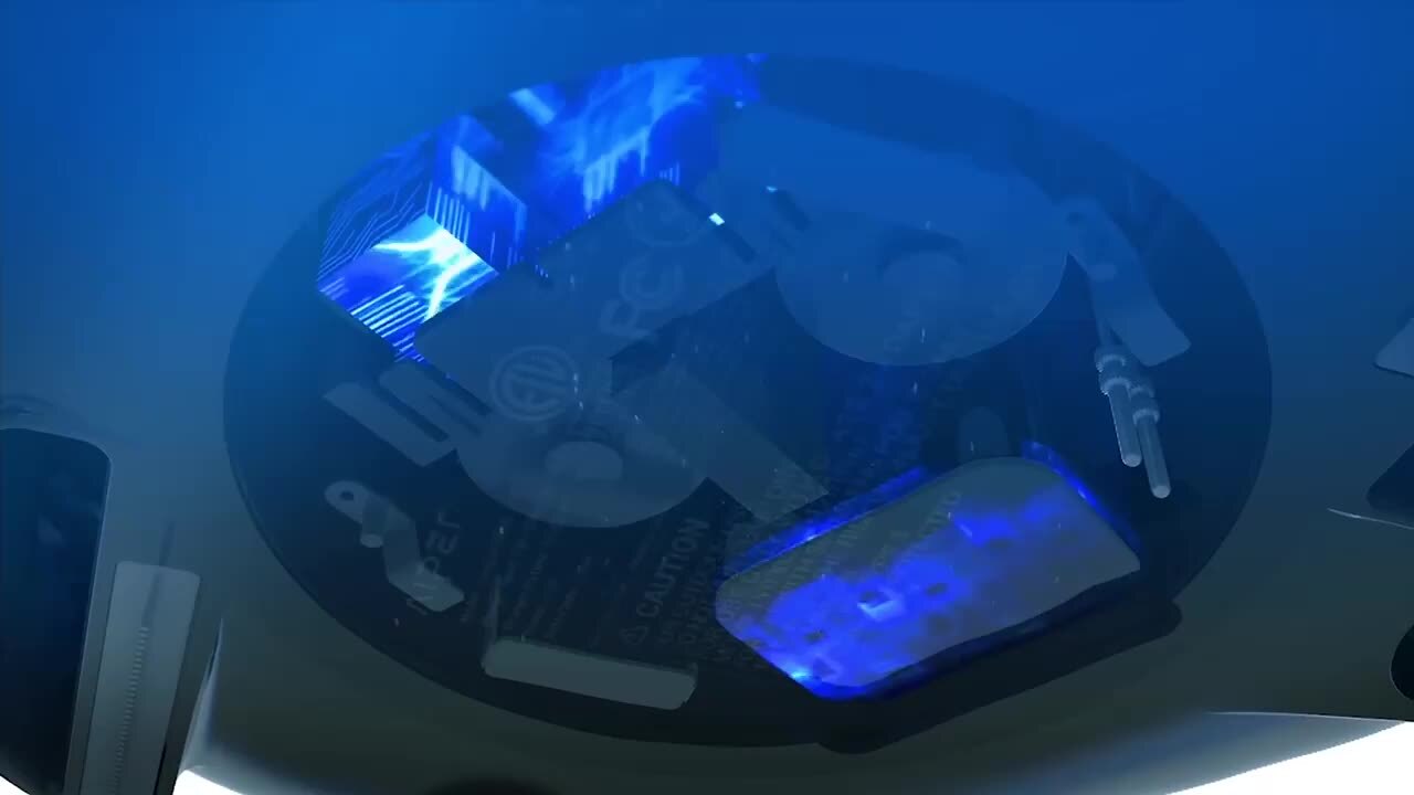 SG 800B Cordless Robotic Pool Cleaner - Automatic Pool Vacuum for Flat Above Ground Pools up to 860 sq. ft. Gray