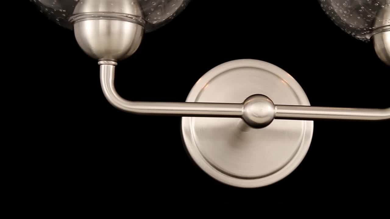 JILL♪ Home Decorators Collection Jill 16 in. 2-Light Brushed