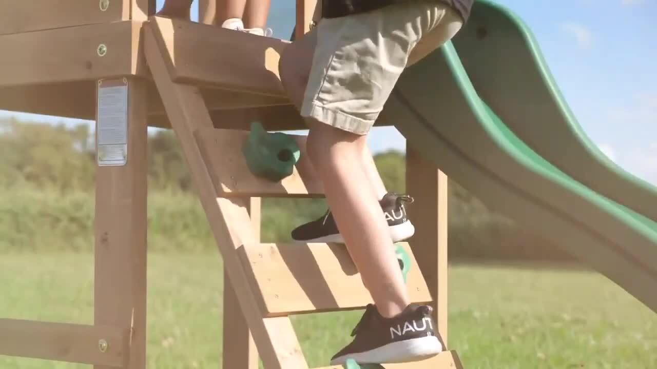 Buckley Hill All Cedar Swing Playset